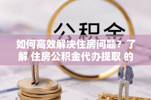 二水如何高效解决住房问题？了解 住房公积金代办提取 的重要性
