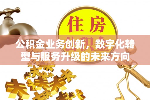 二水公积金业务创新，数字化转型与服务升级的未来方向