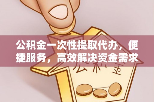 二水公积金一次性提取代办，便捷服务，高效解决资金需求