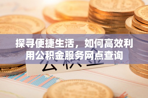 二水探寻便捷生活，如何高效利用公积金服务网点查询