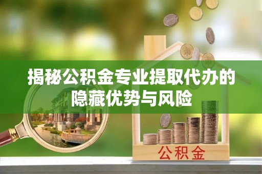 二水揭秘公积金专业提取代办的隐藏优势与风险