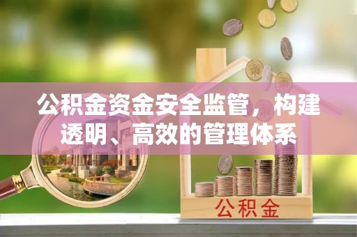 二水公积金资金安全监管，构建透明、高效的管理体系