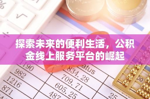 二水探索未来的便利生活，公积金线上服务平台的崛起