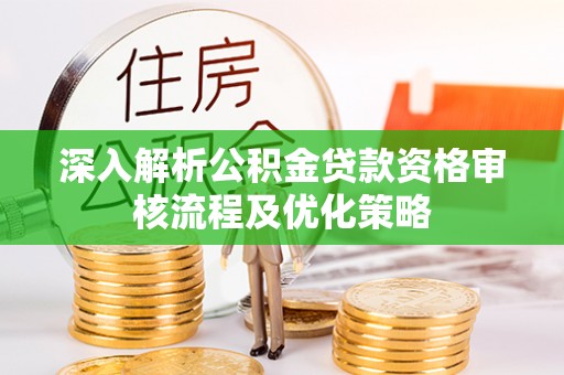 二水深入解析公积金贷款资格审核流程及优化策略