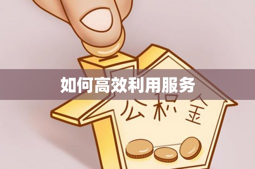 二水如何高效利用服务