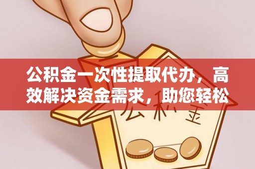 二水公积金一次性提取代办，高效解决资金需求，助您轻松应对生活难题