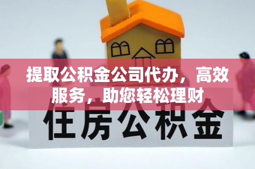 二水提取公积金公司代办，高效服务，助您轻松理财