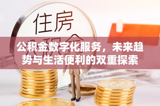 二水公积金数字化服务，未来趋势与生活便利的双重探索