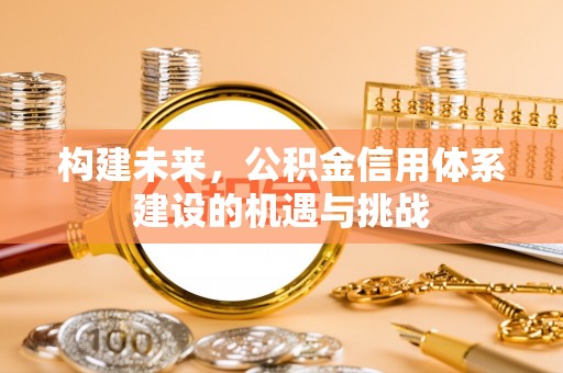 二水构建未来，公积金信用体系建设的机遇与挑战