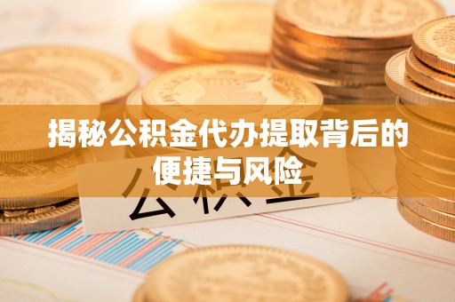 二水揭秘公积金代办提取背后的便捷与风险