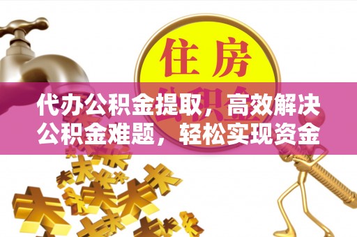 二水代办公积金提取，高效解决公积金难题，轻松实现资金自由